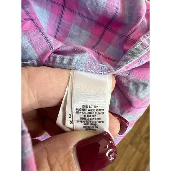 Bonobos size XXL plaid standard for men’s shirt - Picture 3 of 3